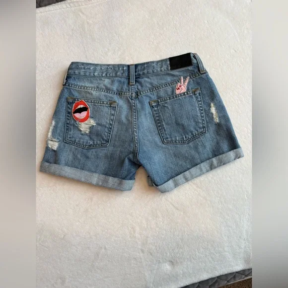 Rails Blue Jean Shorts - Size 25 - Picture 7 of 14